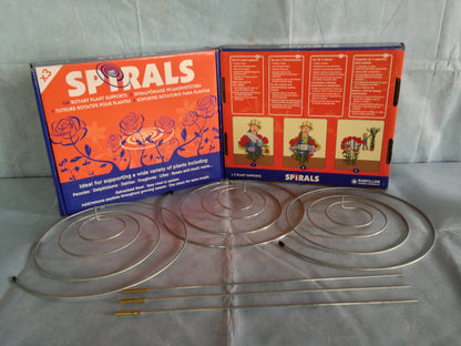 Spirals Plant Support x 3 - As seen on TV & at the RHS Shows